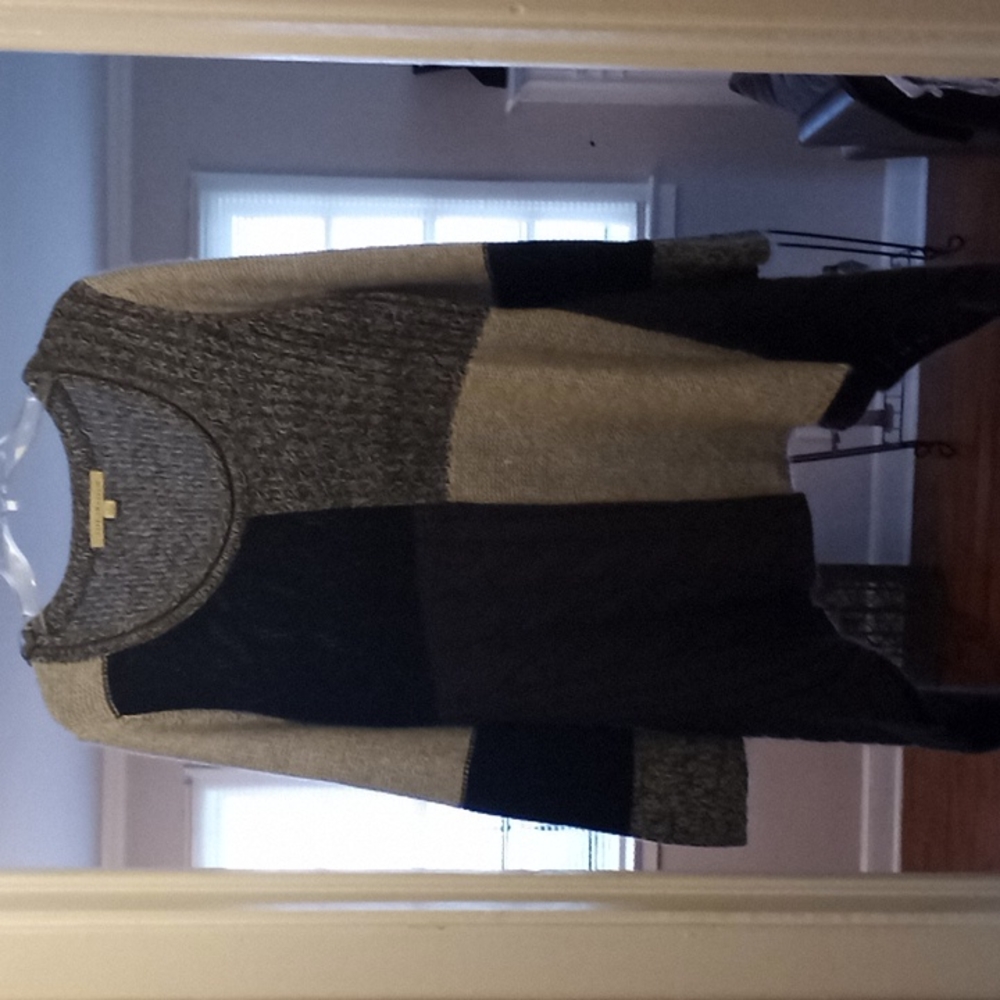 Debbie Morgan Color Block Sweater, Size L, (GUC)